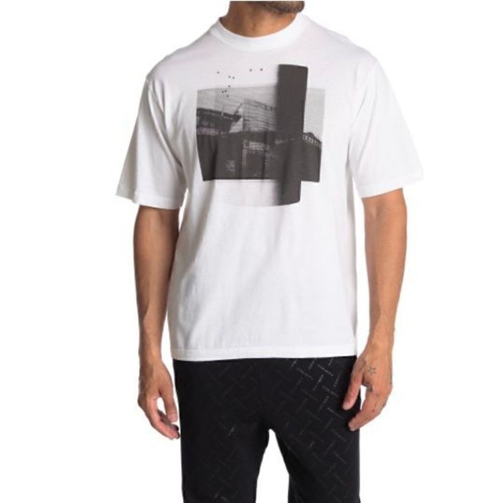 Ben Taverniti Unravel Project Building Skate Graphic Crew Neck Cotton T NWT Size